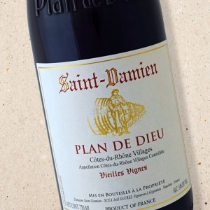 Domaine Saint Damien Cotes du Rhone Villages Plan de Dieu Vieilles Vignes 2019