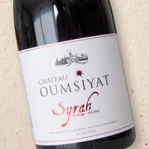Chateau Oumsiyat Syrah 2020