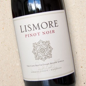Lismore Estate Pinot Noir Cape South Coast 2020
