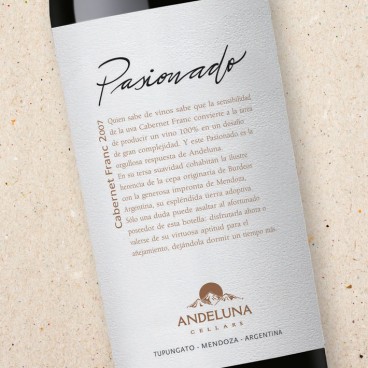 Andeluna Cabernet Franc Pasionado