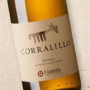 Corralillo Riesling, Matetic Vineyards 2020