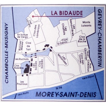 Clos de la Bidaude Morey Saint Denis, Domaine Robert Gibourg