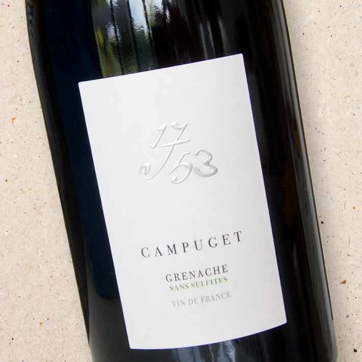 1753 Château de Campuget Grenache Sans Sulfites 2023 | Strictly Wine