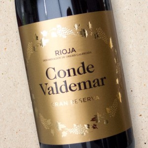 Bodegas Valdemar Conde Valdemar Rioja Gran Reserva 2015
