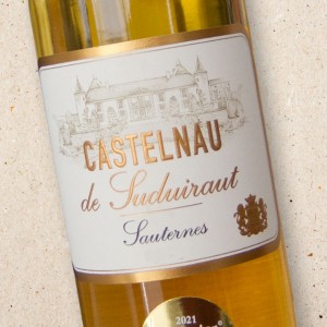 Castelnau de Suduiraut 2017 Sauternes 37.5 cl