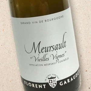 Domaine Florent Garaudet Meursault Vieilles Vignes 2019