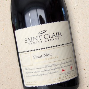 Saint Clair Omaka Reserve Pinot Noir