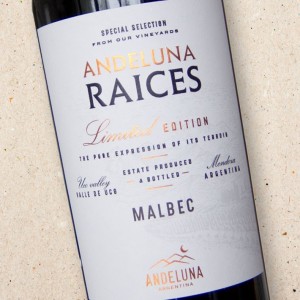Andeluna Raices Limited Edition Malbec 2022