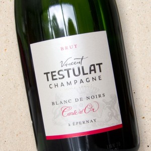 Champagne Testulat Carte d'Or Brut Blanc de Noirs NV