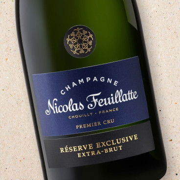 Champagne Nicolas Feuillatte Réserve Exclusive 1er Cru Extra Brut