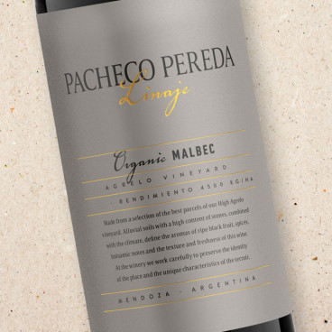Pacheco Pereda Linaje Organic Malbec